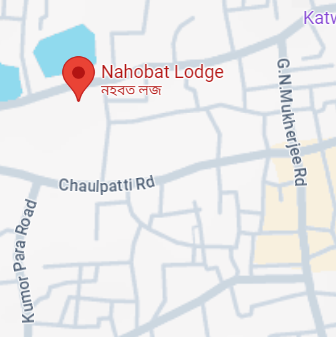 Map showing the venue location